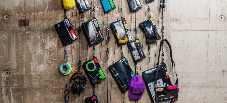 electronics in storage