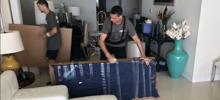 long distance movers Miami working