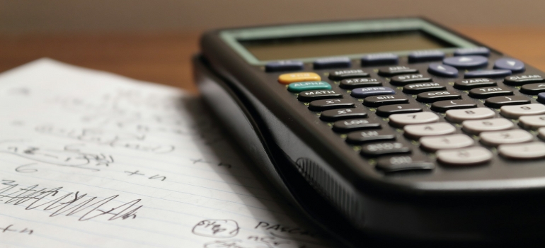 using calculator