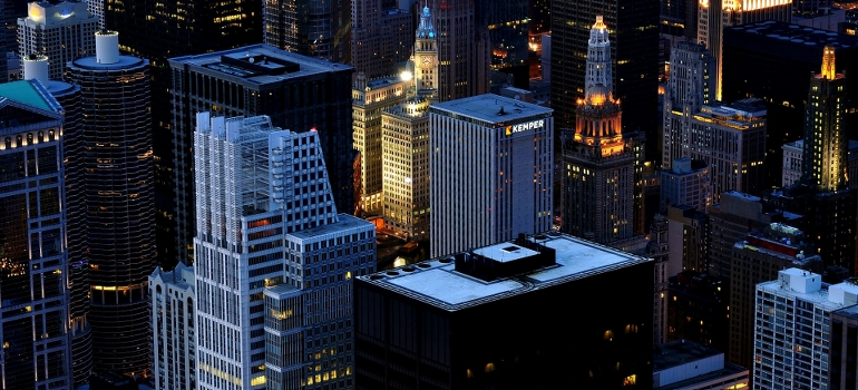 Chicago business area