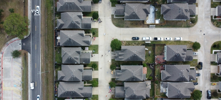 residential area in Houston