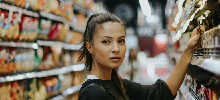 shopping after moving from Miami to Atlanta
