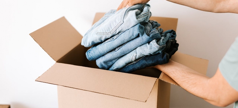 packing clothes