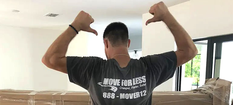 Thumbs up for our residential movers in Coral Gables
