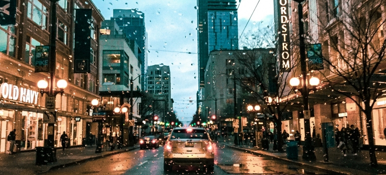 car on the street